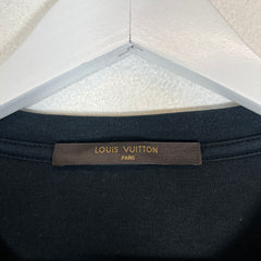 Louis Vuitton Black Rope Print T-Shirt Size S