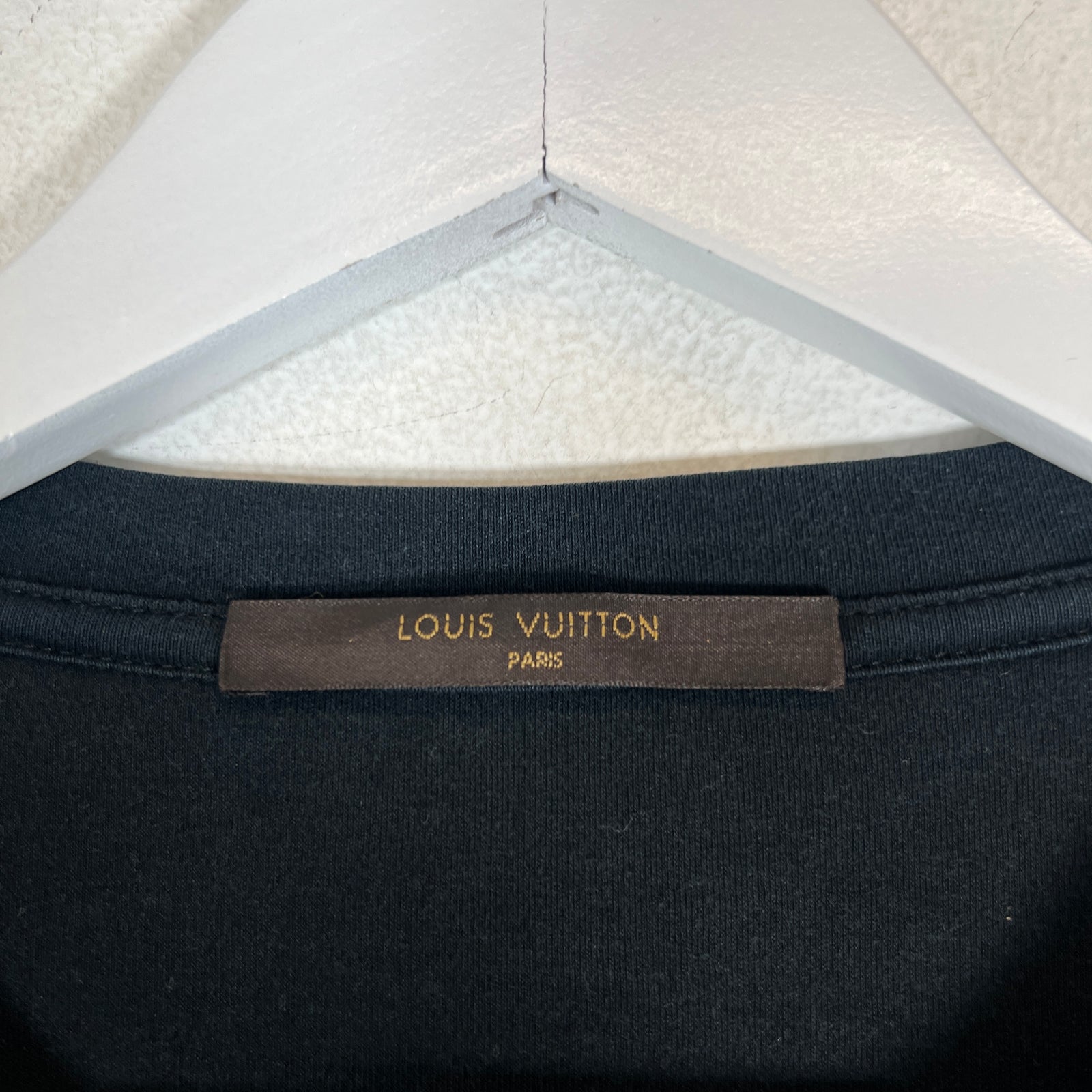 Louis Vuitton Black Rope Print T-Shirt Size S