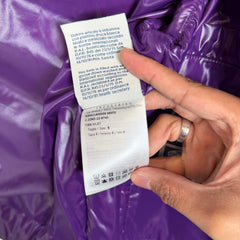 Moncler Purple Tibb Down Vest Size 5