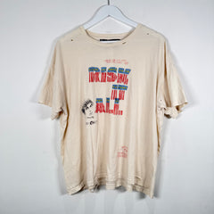 Paly 'Risk It All' Graphic T-Shirt Size L