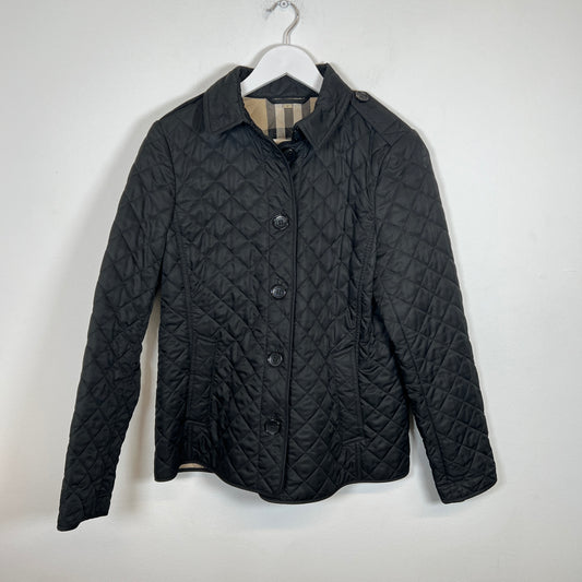 Burberry Diamond Quilted Field Jacket Size M
