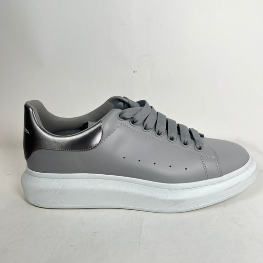 Alexander Mcqueen True Grey/Silver Sneaker Size 45.5
