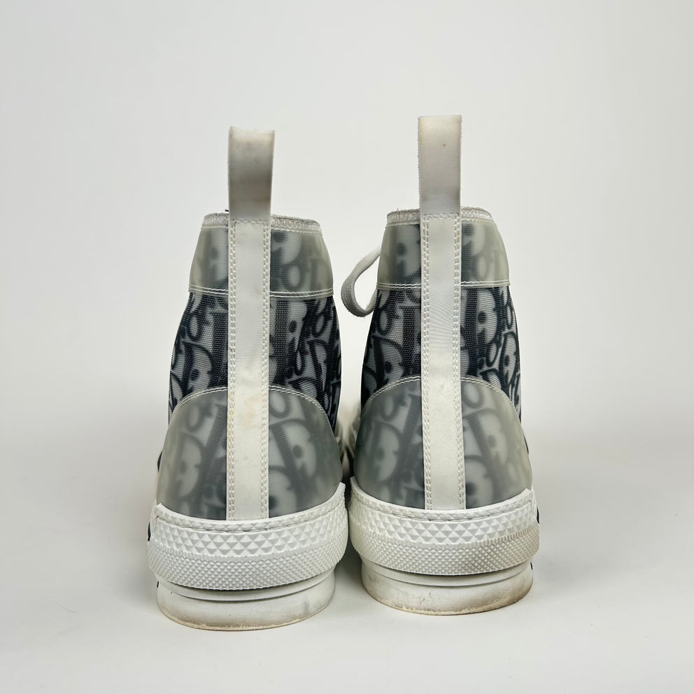 Dior B23 Oblique High Top Sneaker Size 45