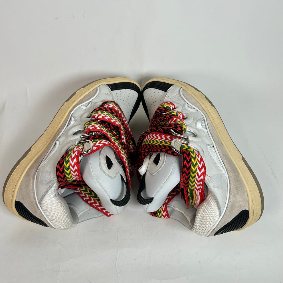 Lanvin White OG Curb Sneaker