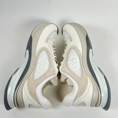Gucci White Interlocking G Runner Size GG 10