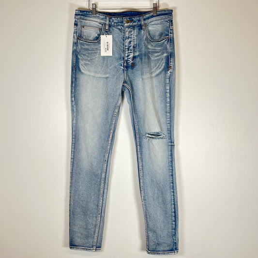 Ksubi Lightwash Distressed Jeans Size 34