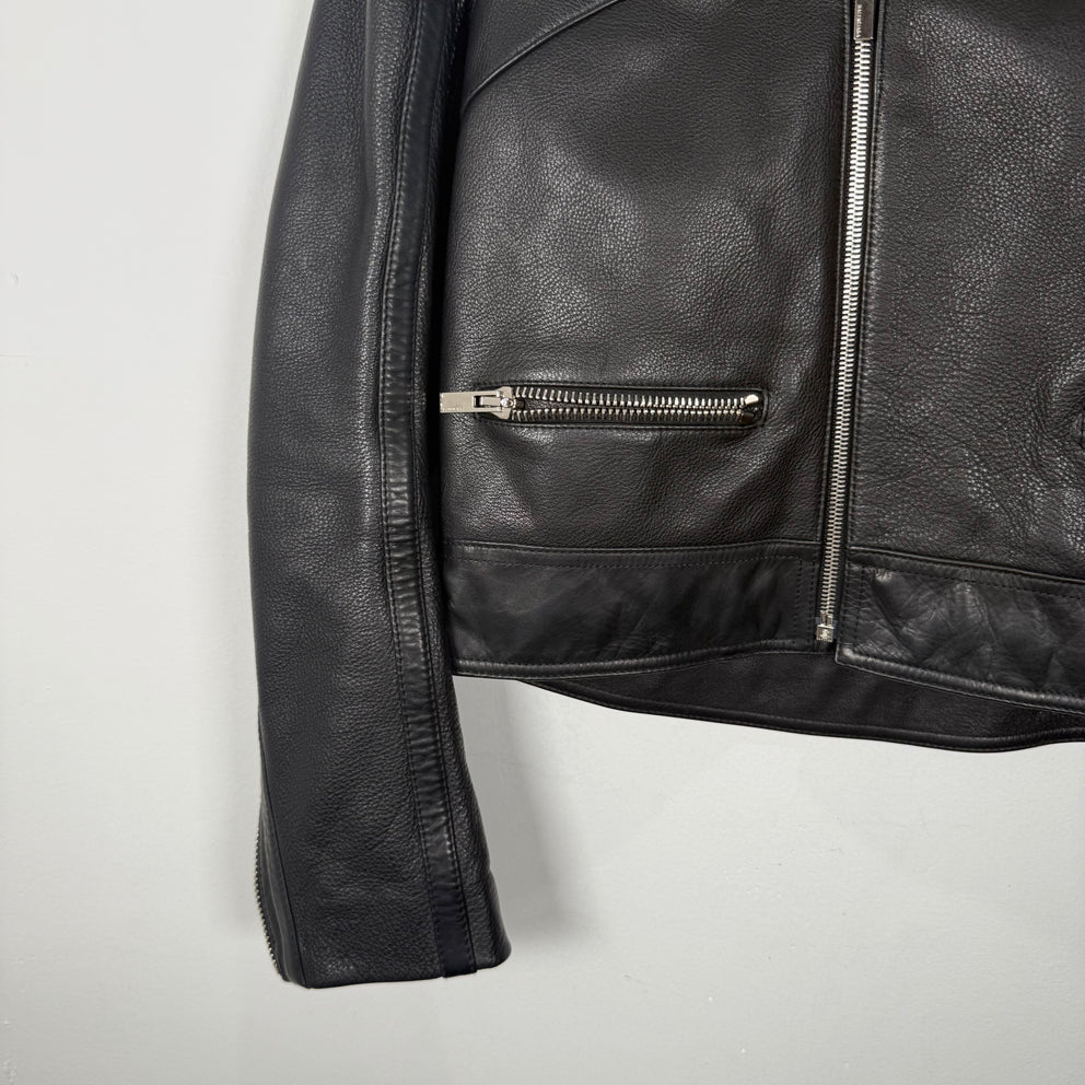 Balenciaga AW13 Cropped Biker Jacket Size S
