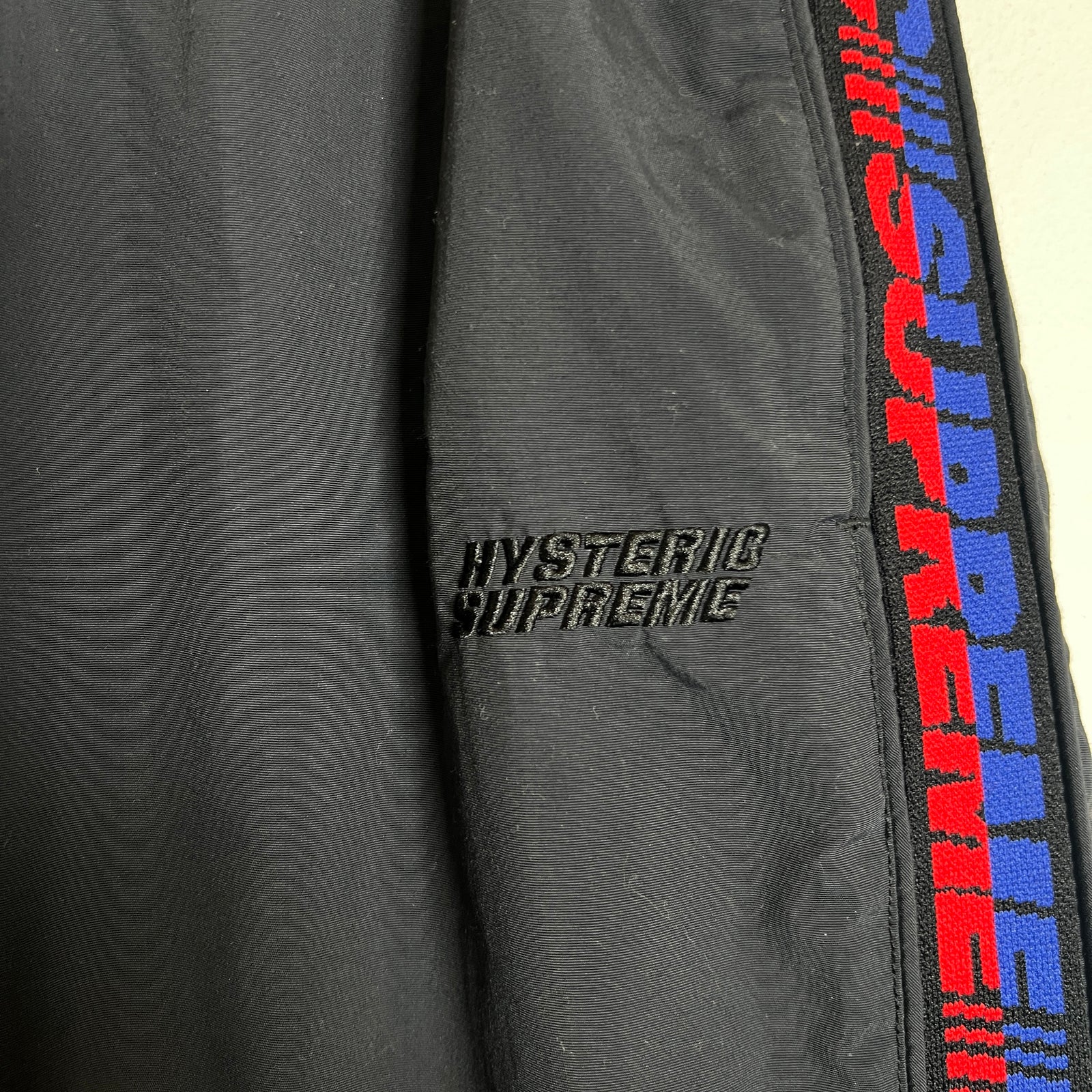 Supreme x Hysteric Glamour Black Track Pants Size L