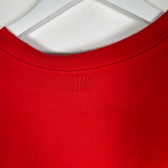 Ami Heart Logo Red T-Shirt Size L