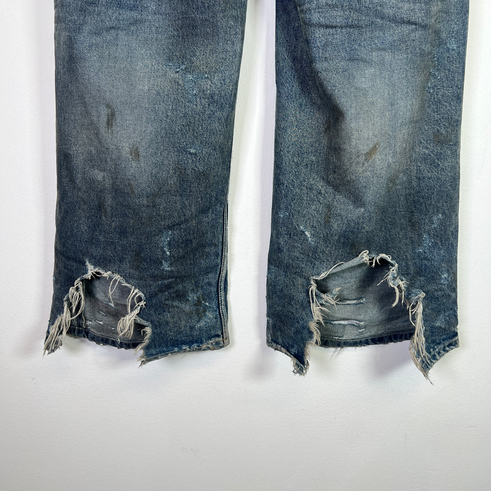 Balenciaga SS23 Mud Wash Baggy Denim Jeans