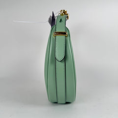Prada Arqué Sea Green Shoulder Bag