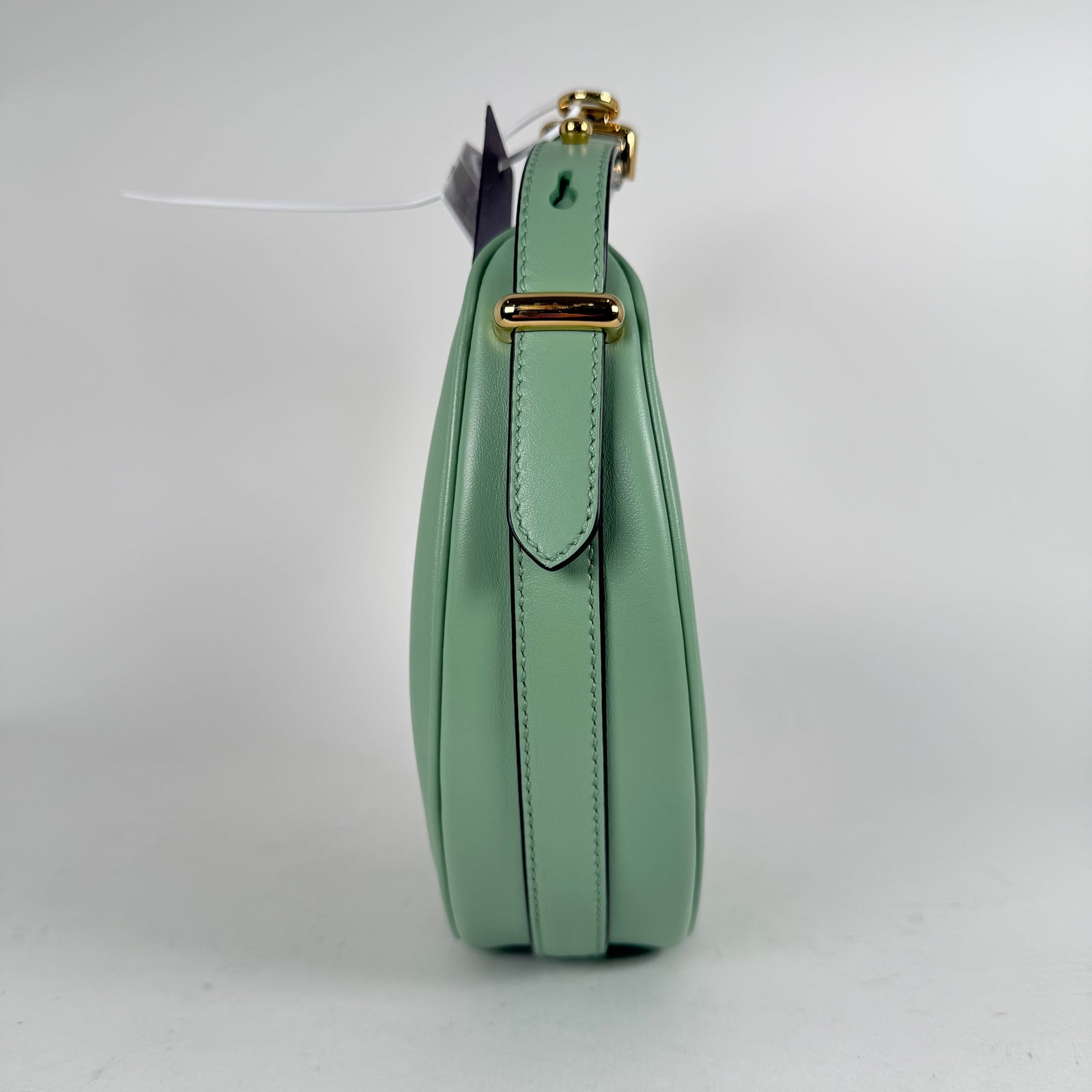 Prada Arqué Sea Green Shoulder Bag