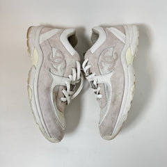 Chanel White CC Trainers Size 45