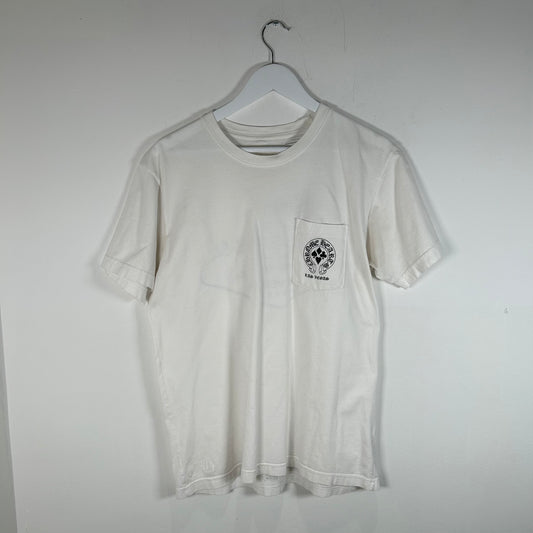Chrome Hearts White Vegas Pocket T-Shirt Size L