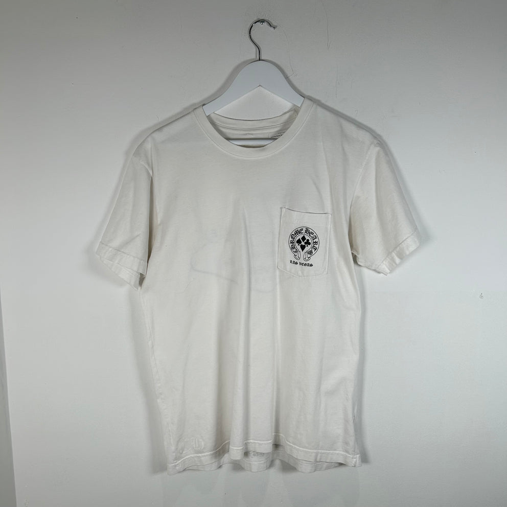 Chrome Hearts White Vegas Pocket T-Shirt Size L