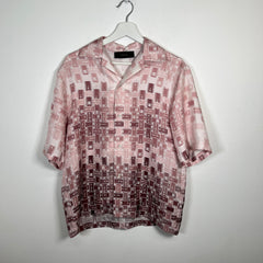 Amiri Silk Spell-out Shirt Size S