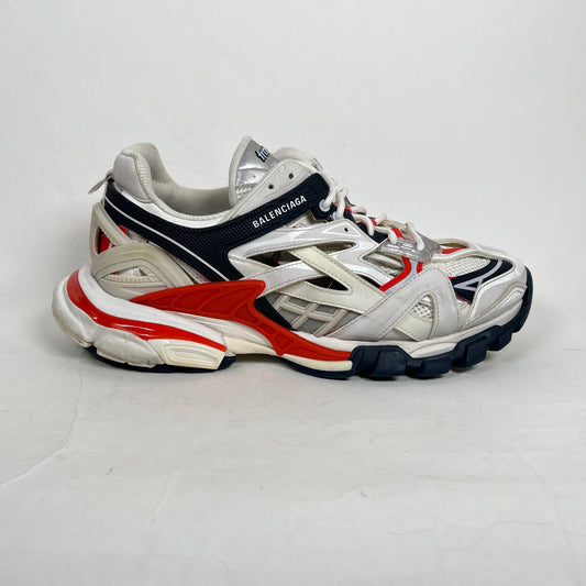 Balencaiga Red/Blue Track 2 Sneaker Size 43