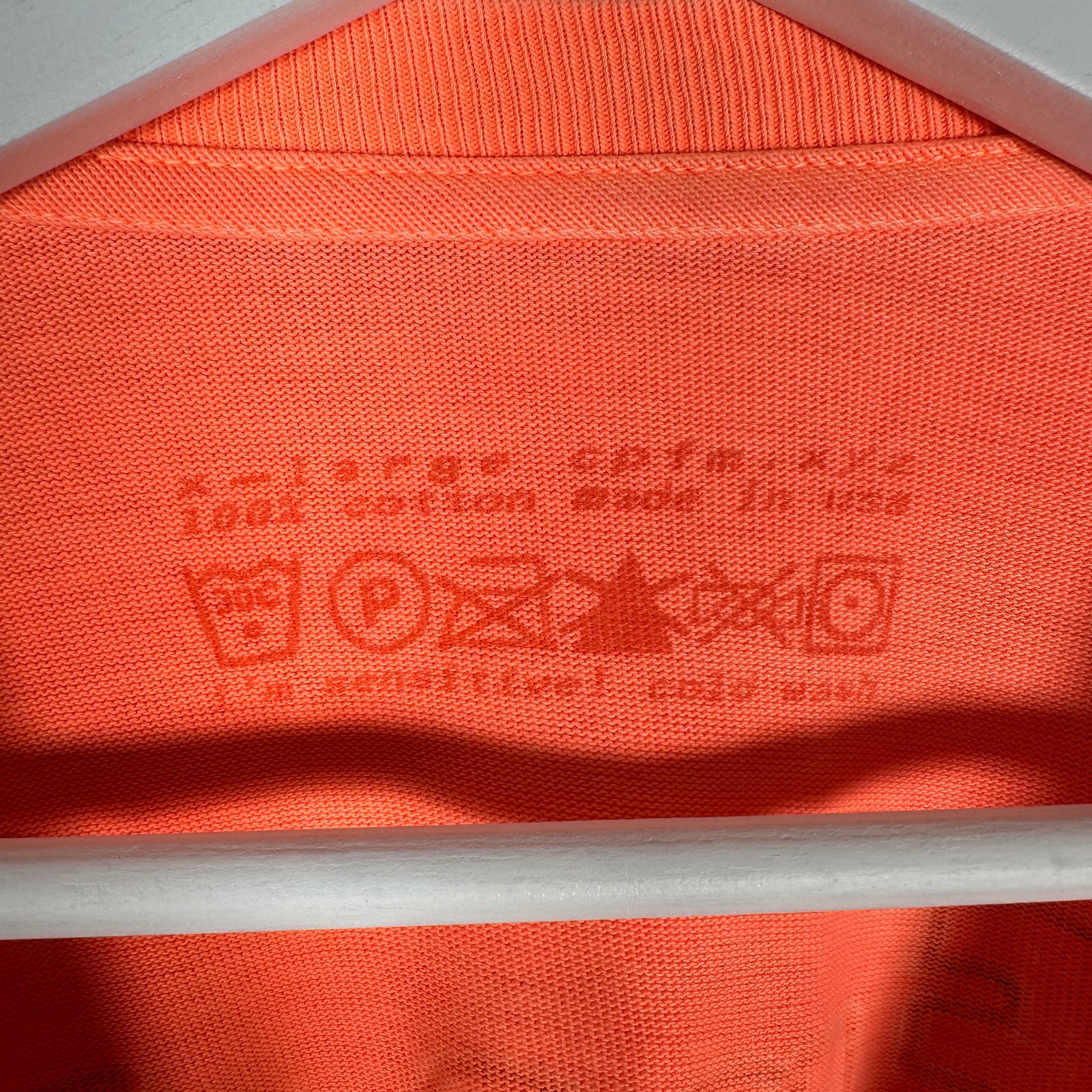 CPFM Orange 'Different' Logo Long-sleeve T-Shirt Size XL