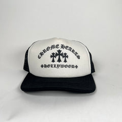 Chrome Hearts White King Taco Trucker Hat