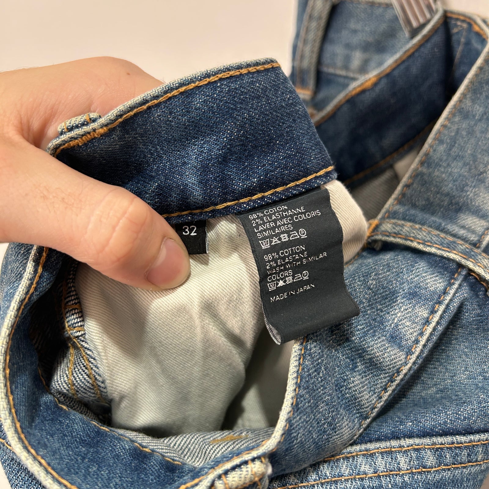 Celine Blue M_SK_005 Denim Jeans Size 32