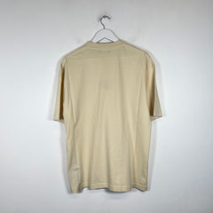 Balenciaga Beige BB Paris Logo T-Shirt Size S