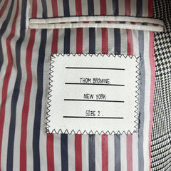 Thom Browne Houndstooth 4-Bar Blazer Size 2