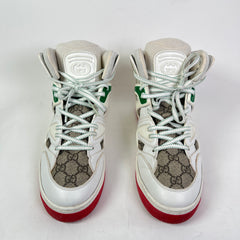 Gucci Monogram Basket High-Top Sneakers