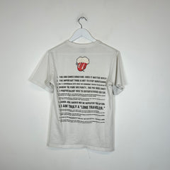 Number (N)ine White Rolling Stones T-shirt Size M