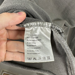 Ksubi Grey Washed Hoodie Size S