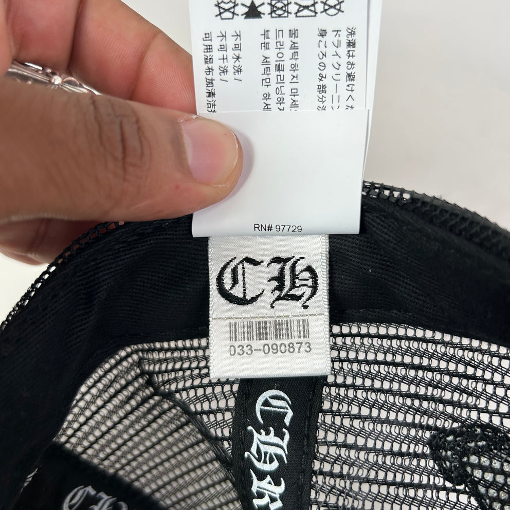 Chrome Hearts Eyechart Trucker Hat