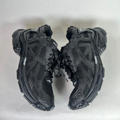 Balenciaga Matte Black Mesh Runners