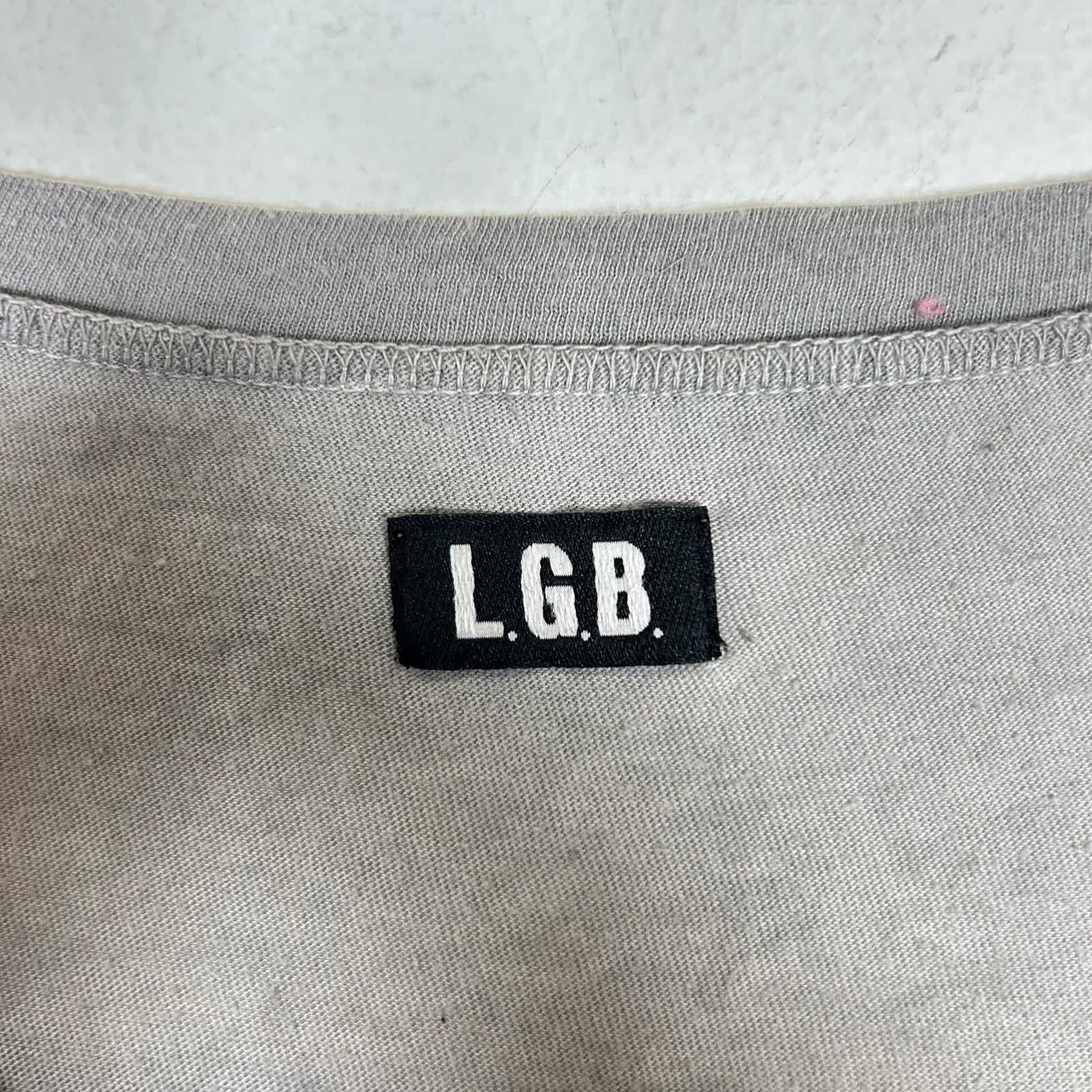 LGB Grey Long T-shirt Size 4