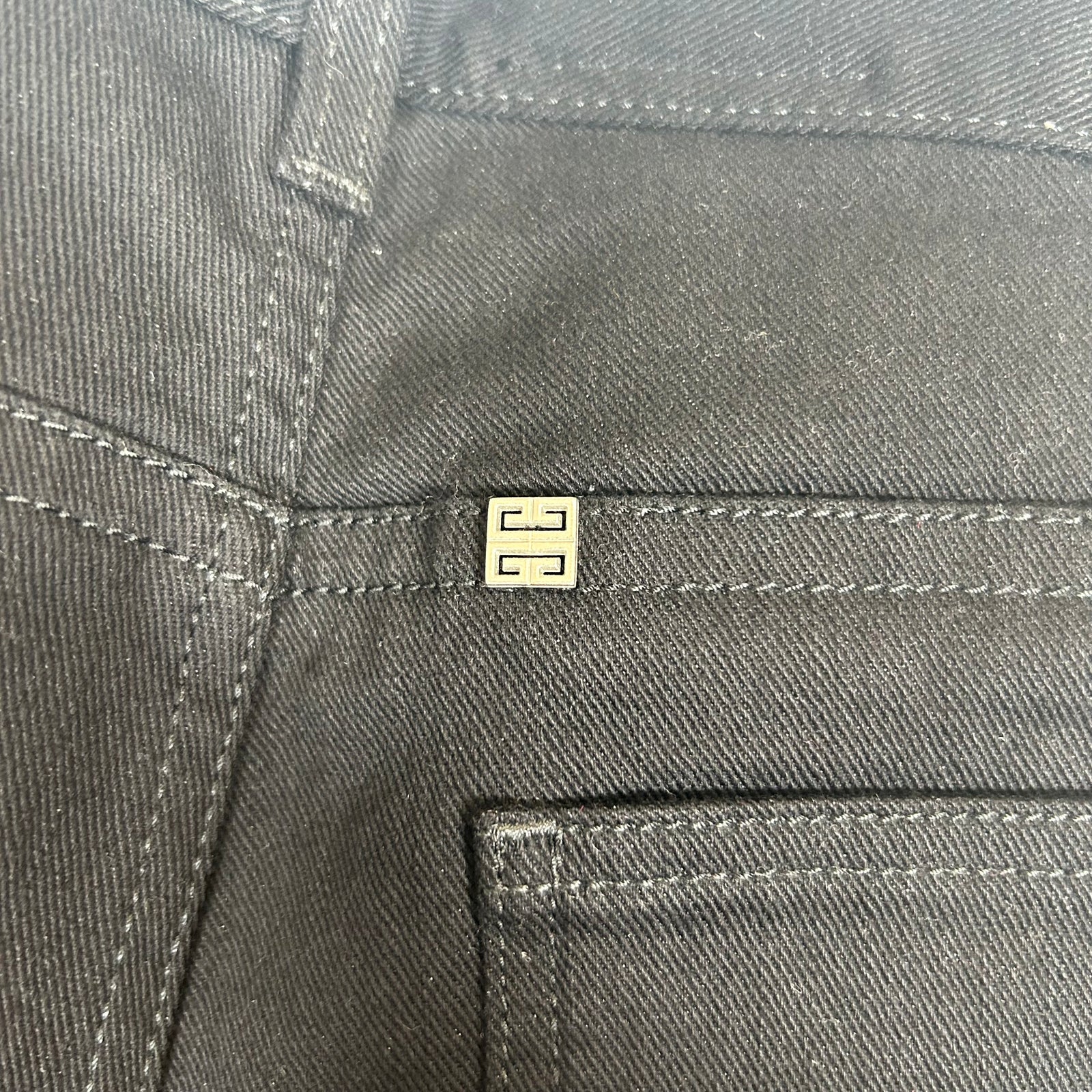 Givenchy Black Denim Jeans Size 31