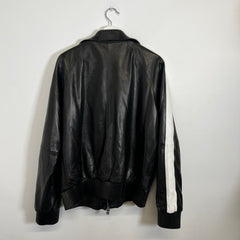 Amiri Leather AM Zip Jacket Size L