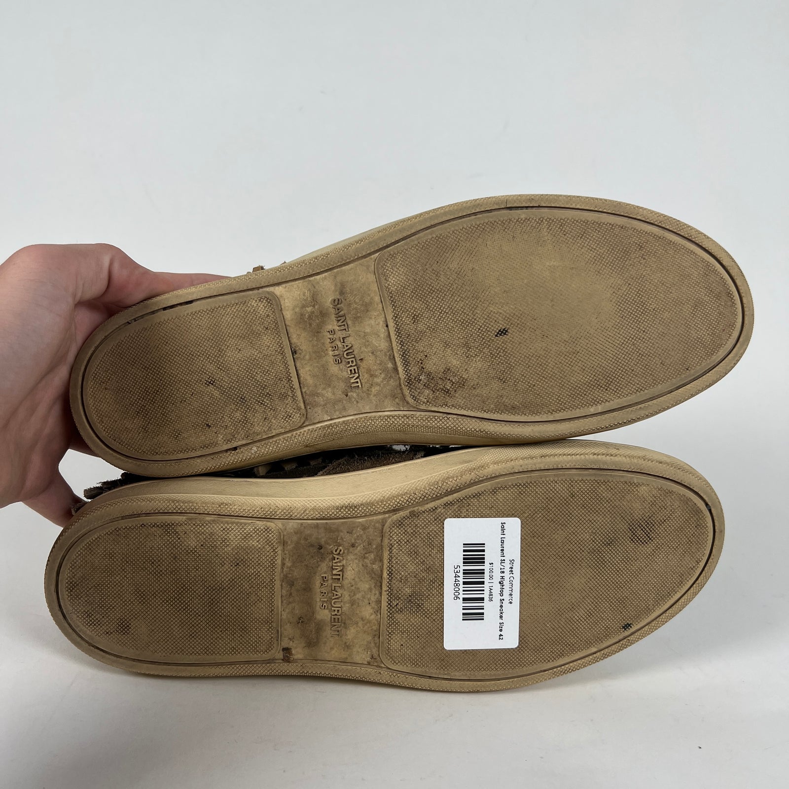 Saint Laurent SL/18 Hightop Sneaker Size 42