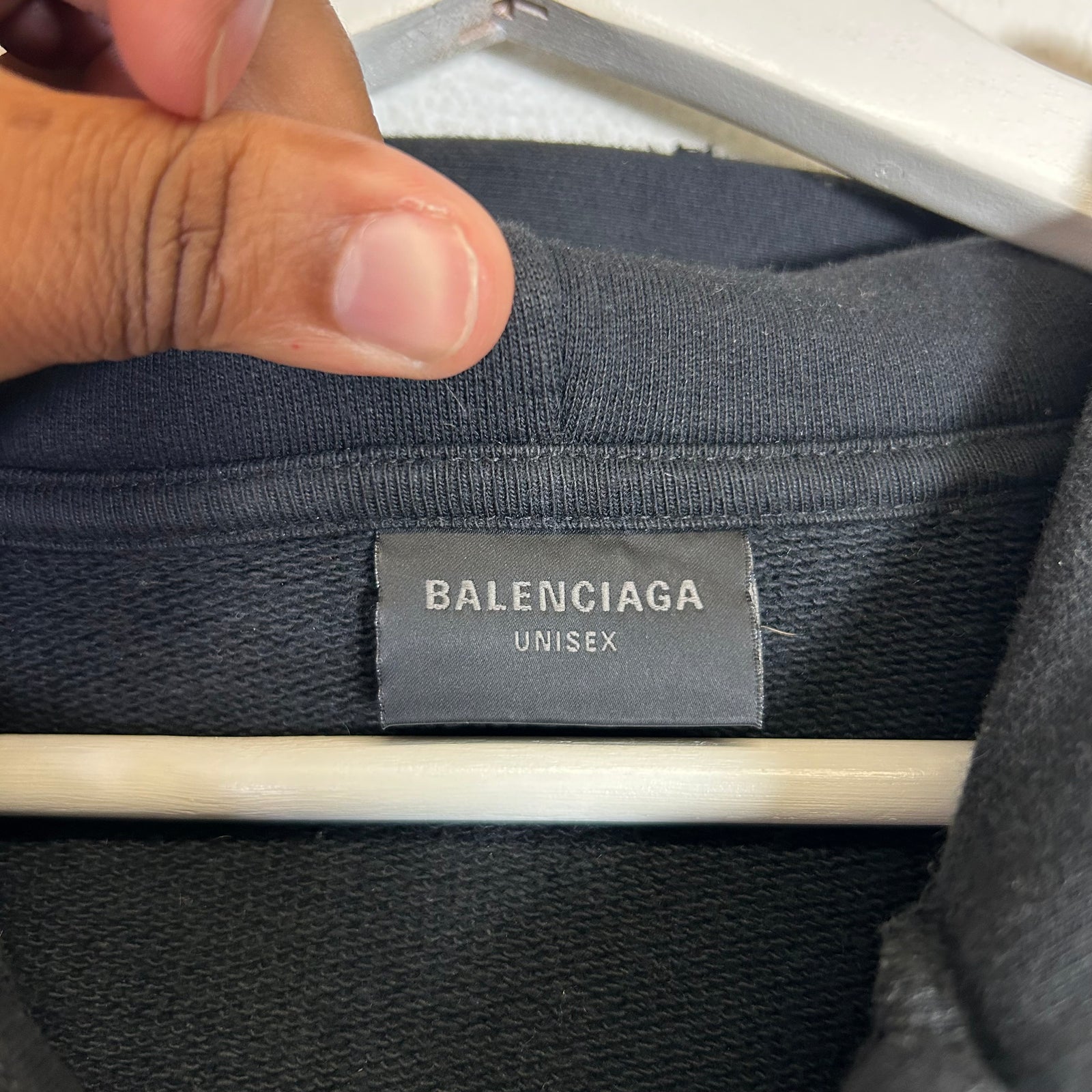 Balenciaga Skater Graffiti Zip-Up Hoodie