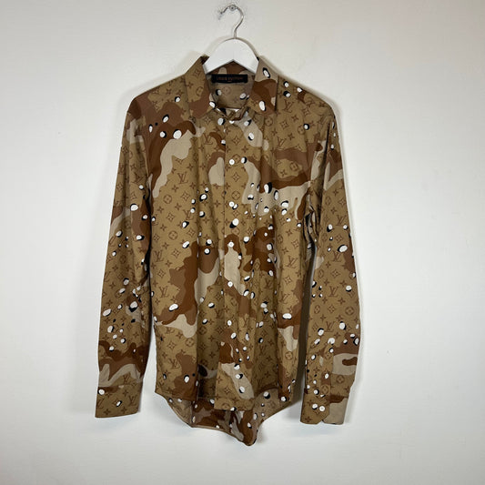 Louis Vuitton SS20 Desert Camo Shirt Size M