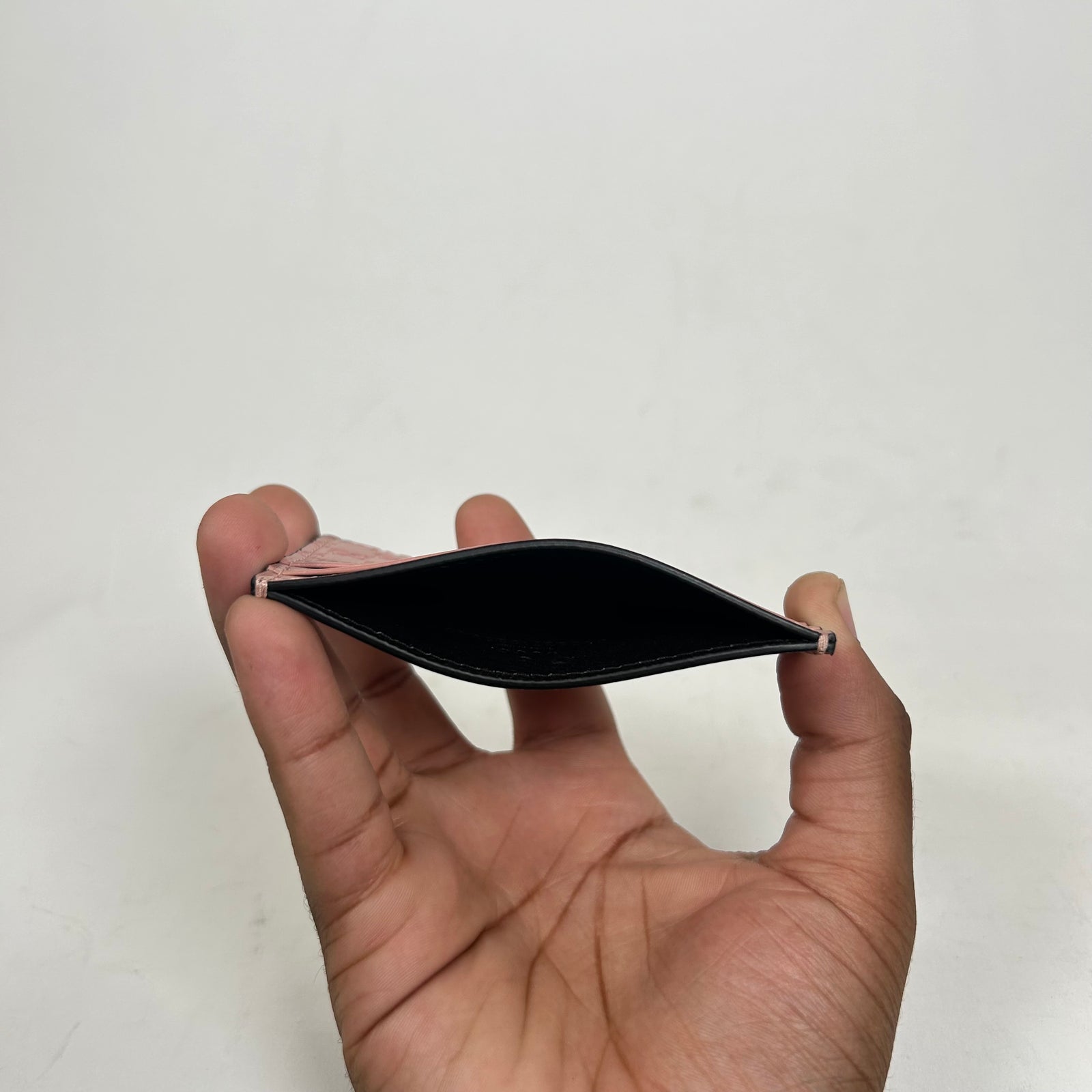Gucci Pink Guccissima Card Holder
