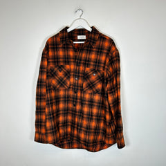 Celine Orange Wool Flannel Size M