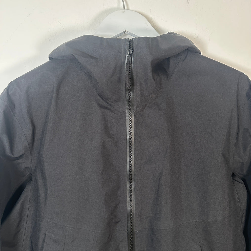 Arc'teryx Veilance Black Nylon Zip-Up Jacket Size S