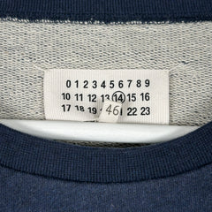 Maison Margiela Blue Crewneck Size M