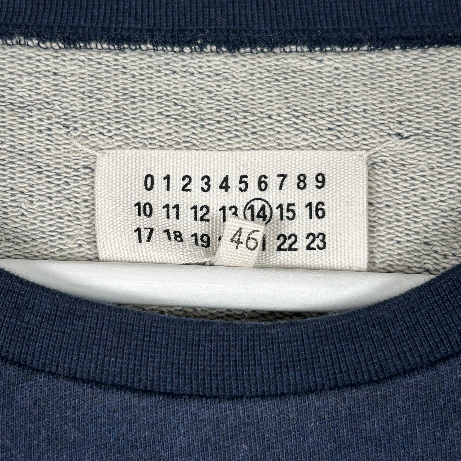Maison Margiela Blue Crewneck Size M