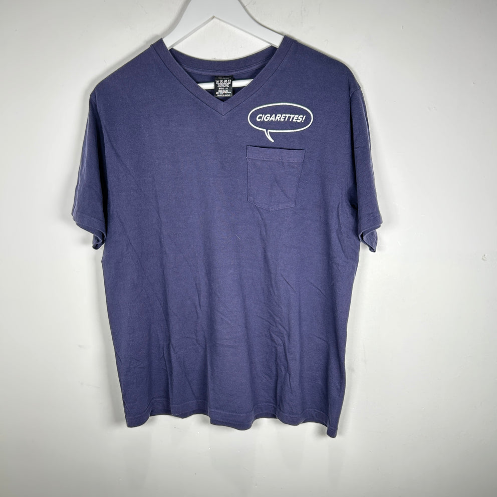 Number (N)ine Navy 'Cigarettes' Pocket T-Shirt Size 4