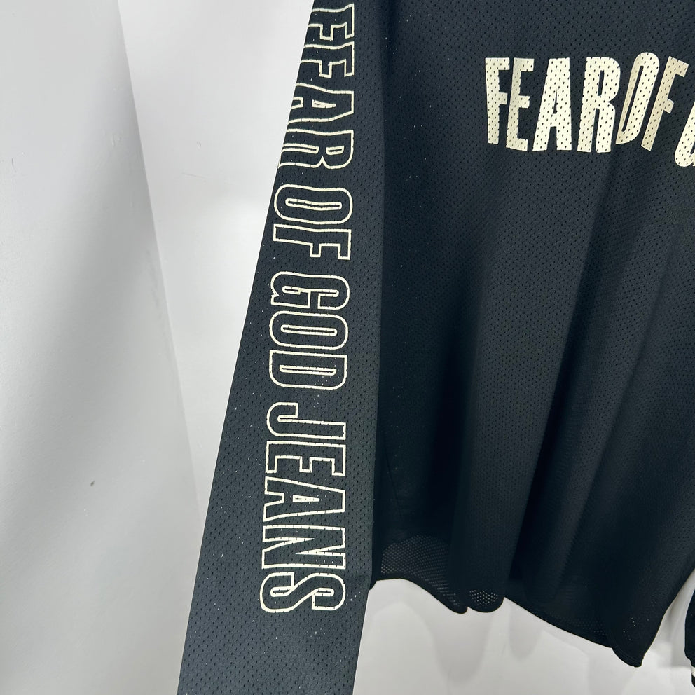 Fear of God Black Basketball Jersey Size M