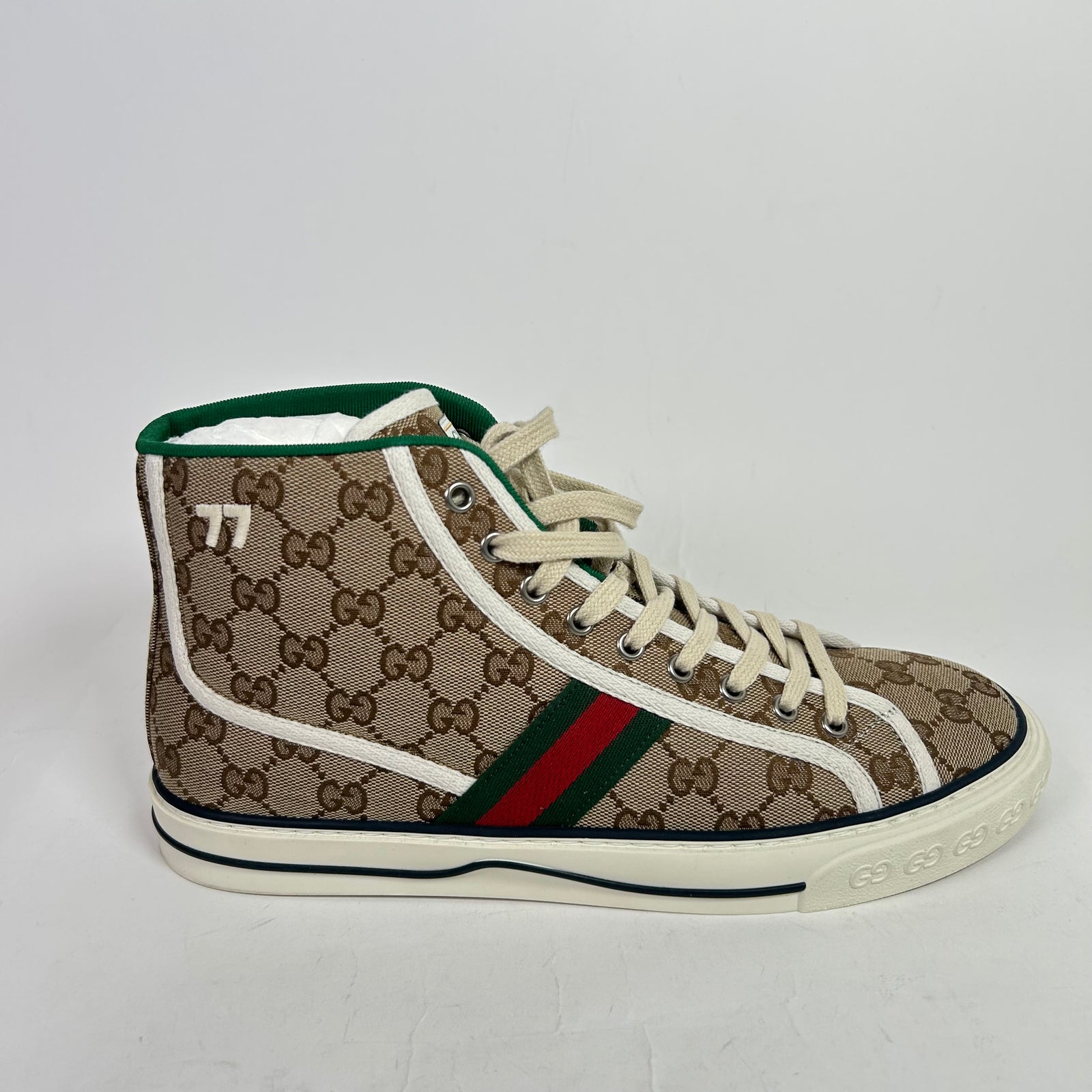 Gucci Tennis 1977 Canvas High-Top Sneakers