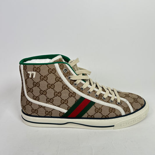 Gucci Tennis 1977 Canvas High-Top Sneakers