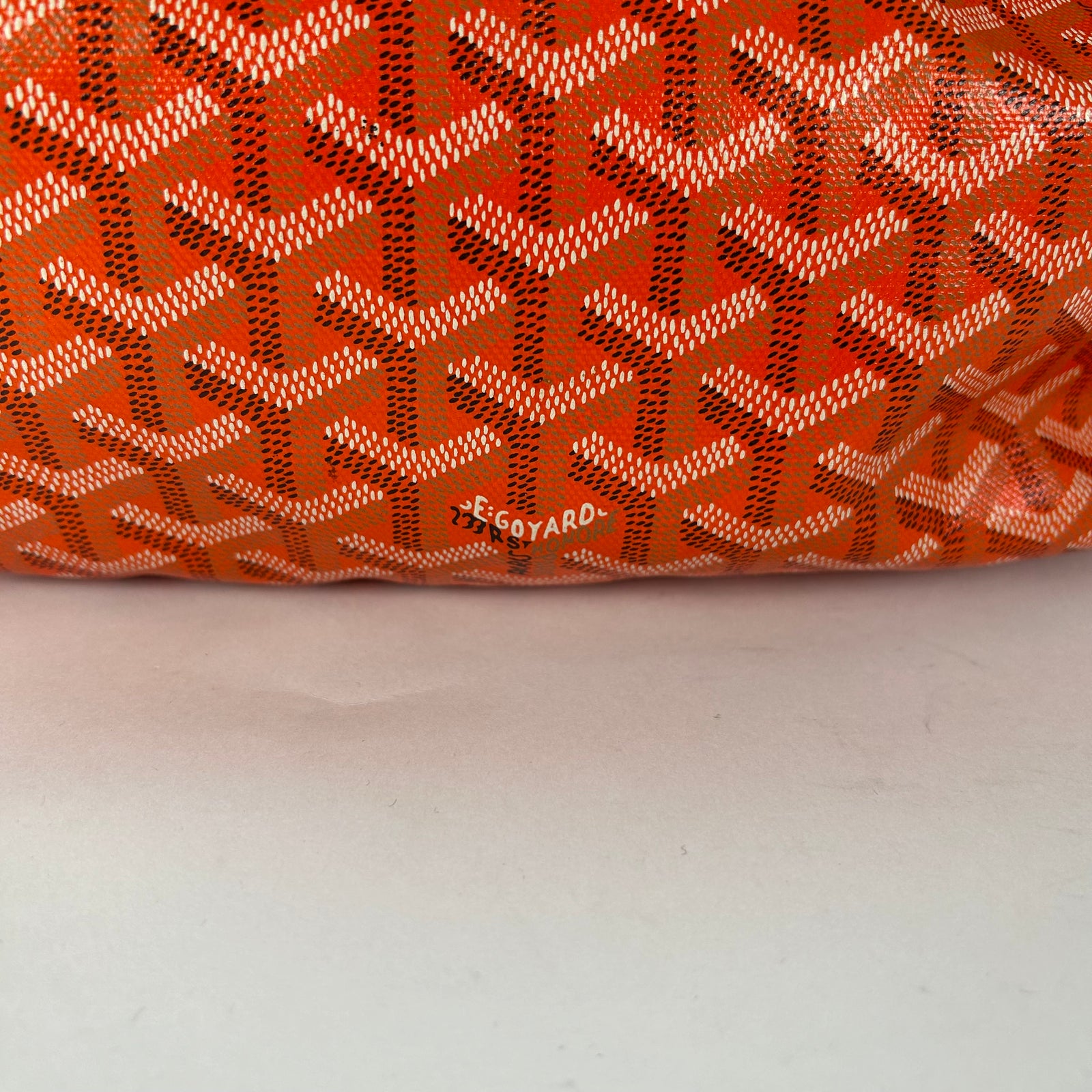 Goyard St.Louis Pm Orange Tote