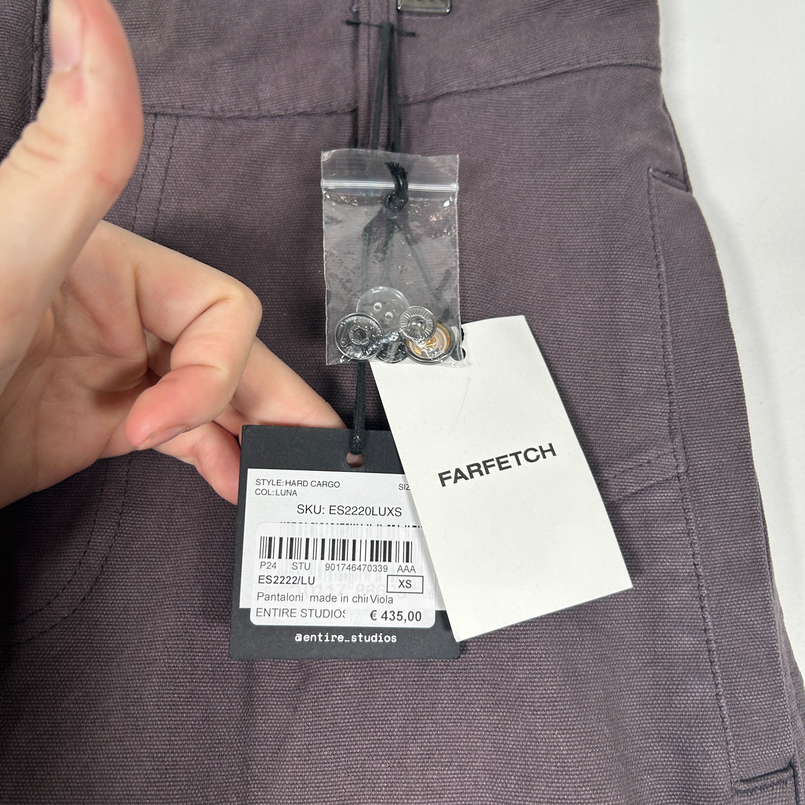 Entire Studios Convertible Cargo Size XS
