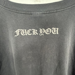 Chrome Hearts Vintage 'Fuck You' Multi Motif Longsleeve Size XXL