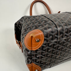 Goyard Black & Tan Goyardine Boeing 30